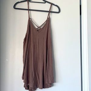 Beige small tank top/ nightgown
